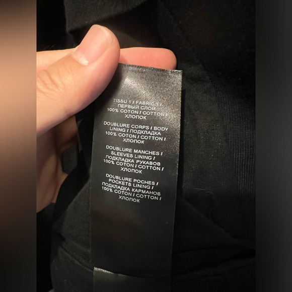 Balmain men’s coat never worn, size IT48 fits M - Picture 6 of 9